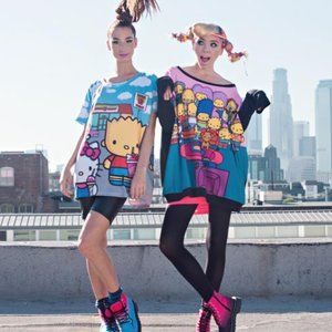 Hello Kitty x The Simpsons NWT Poncho Collectible